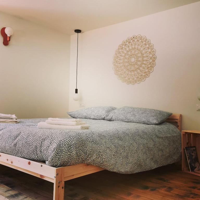 Postel nebo postele na pokoji v ubytování Sentiero Verde B&B