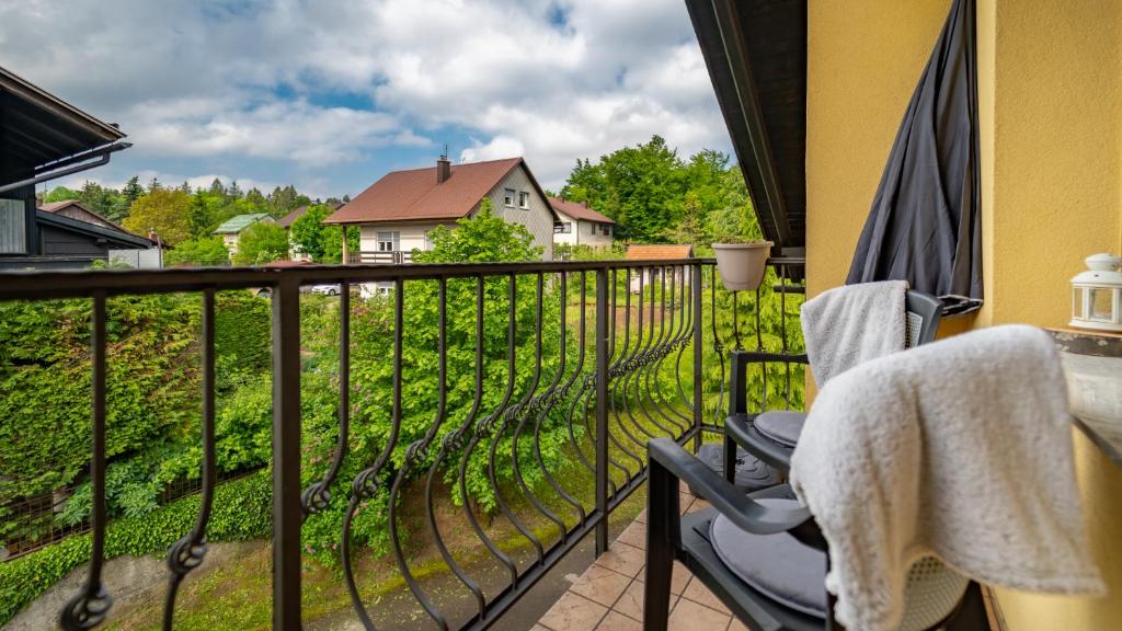 Balkón nebo terasa v ubytování Apartmani Gruzdovo