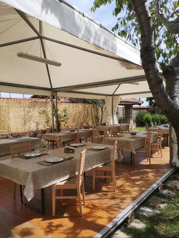 Restaurace v ubytování Appartamento del Monastero
