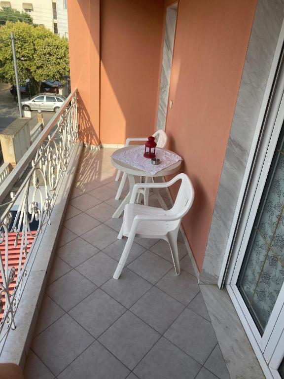 Balkón nebo terasa v ubytování Kelesi Apartments