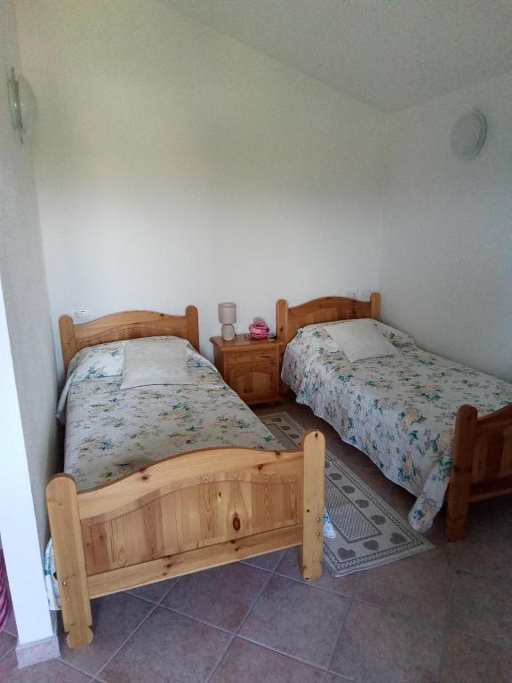 Postel nebo postele na pokoji v ubytování B&B Bene Bennios IUN F1441