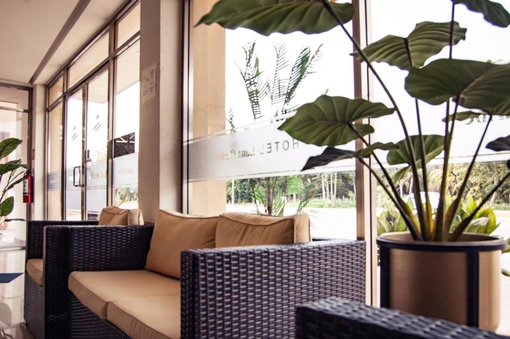 Posezení v ubytování Hotel Luna Caribe