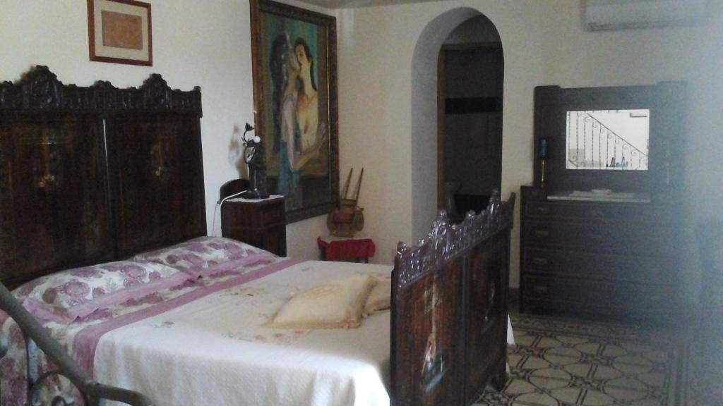 Postel nebo postele na pokoji v ubytování La ginestra