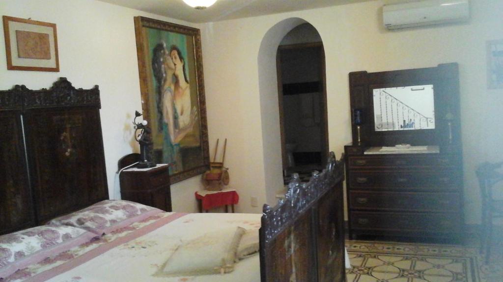 Postel nebo postele na pokoji v ubytování La ginestra
