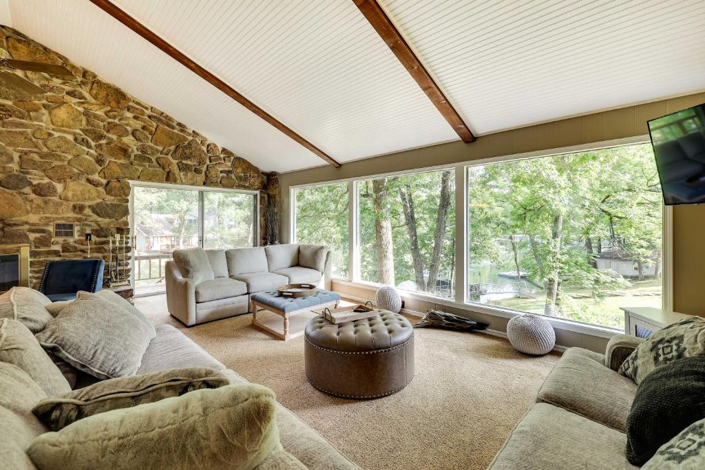 Waterfront Monkey Island Vacation Rental with Deck, Afton (updated