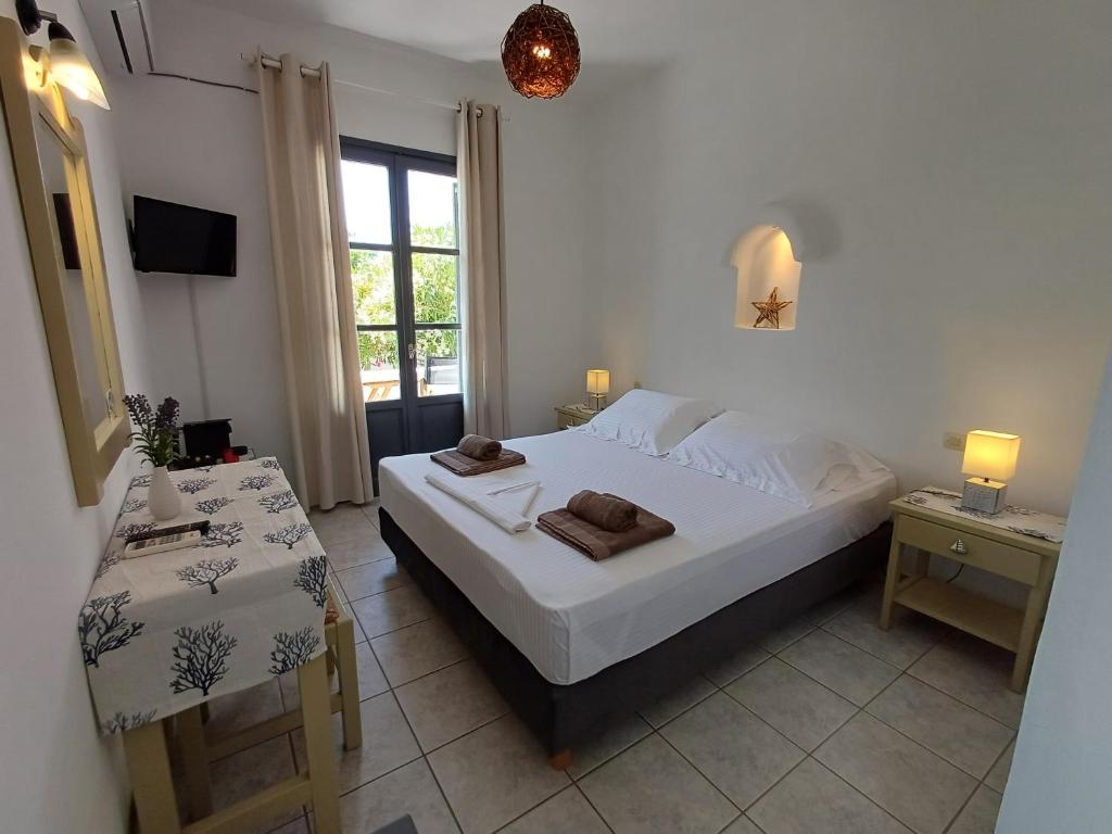 Postel nebo postele na pokoji v ubytování Villa Del Mar