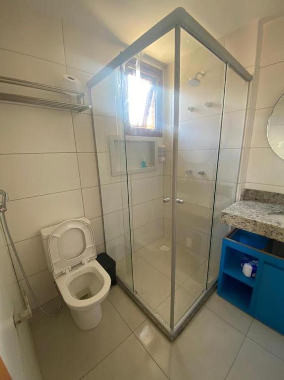Koupelna v ubytování Vila beija-flor prime / apt 02