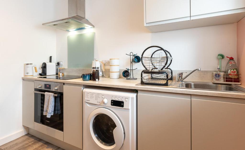 Fotografie z fotogalerie ubytování Stylish, One-Bedroom Flat in Harrogate Town Centre v destinaci Harrogate
