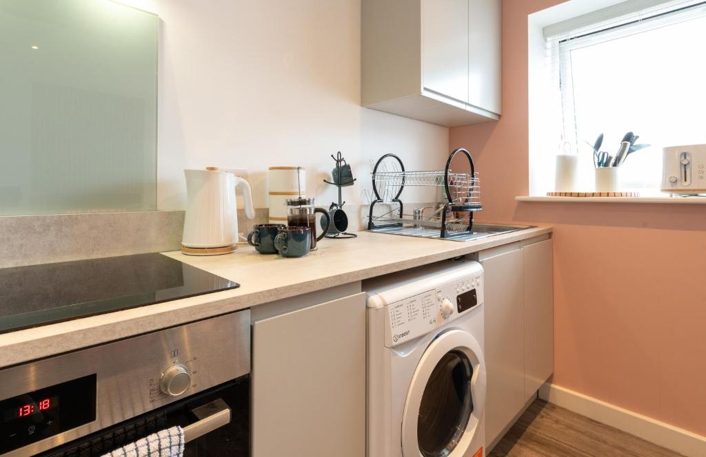 Fotografie z fotogalerie ubytování Stylish, One-Bedroom Flat in Harrogate Town Centre v destinaci Harrogate