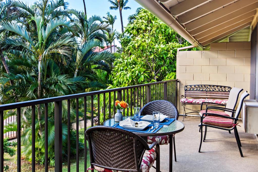 Balkón nebo terasa v ubytování Maui Sands 2F