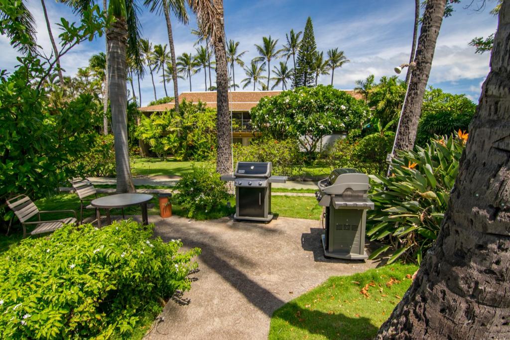 Zahrada ubytování Maui Sands 2F