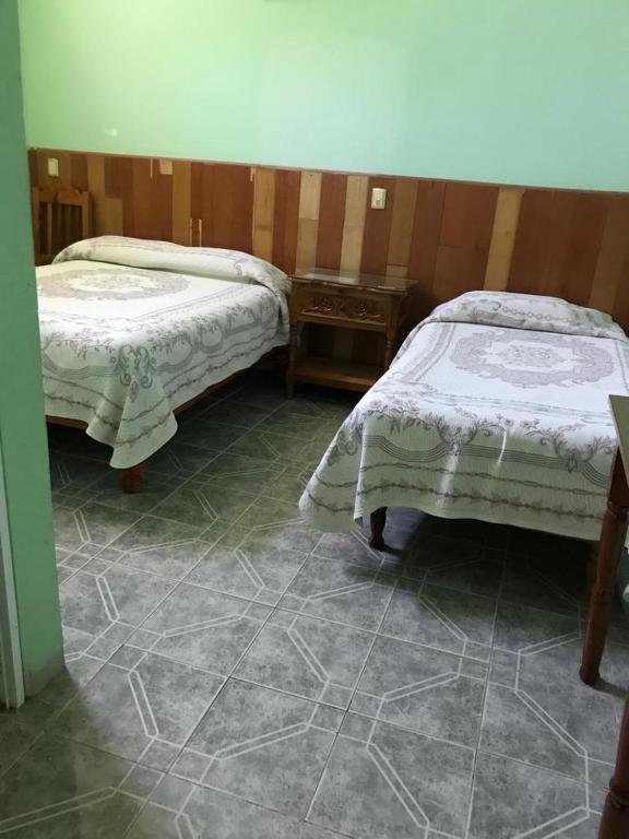 Postel nebo postele na pokoji v ubytování Hotel Cosoleacaque Centro