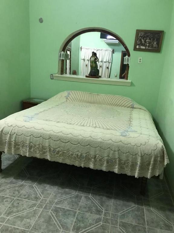 Postel nebo postele na pokoji v ubytování Hotel Cosoleacaque Centro
