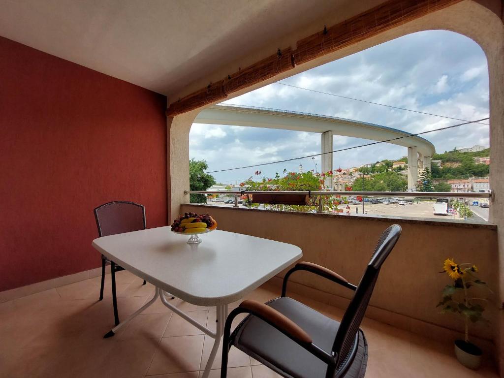 Balkón nebo terasa v ubytování Apartments Zeljko