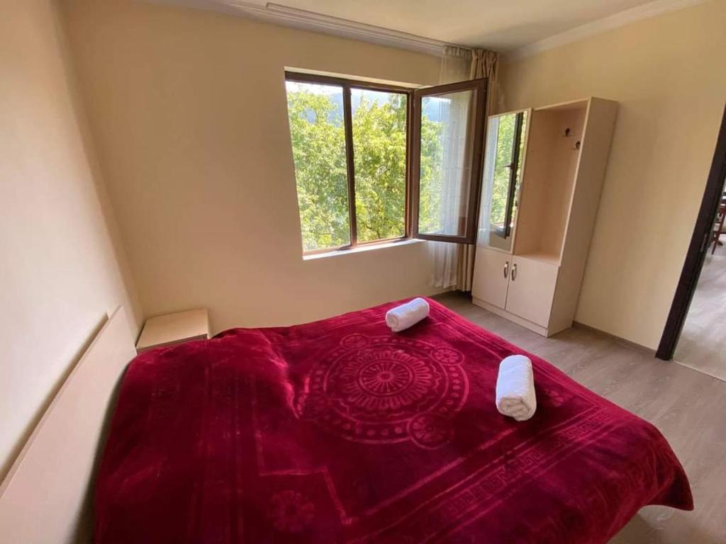 Postel nebo postele na pokoji v ubytování Guest House Lemsia
