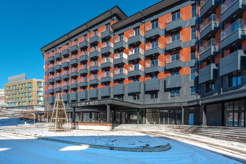 Budova, kde se apartmán nachází