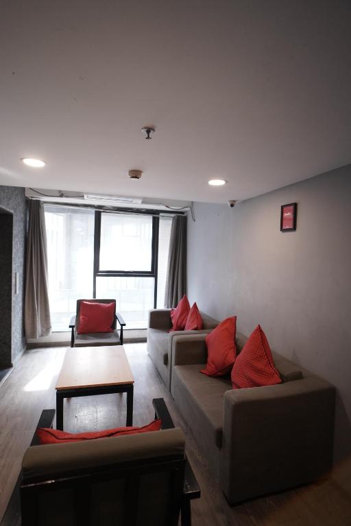 Posezení v ubytování Hotel Sunflare