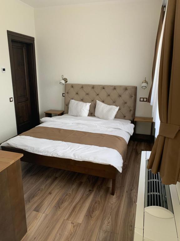 Postel nebo postele na pokoji v ubytování Casa Leda