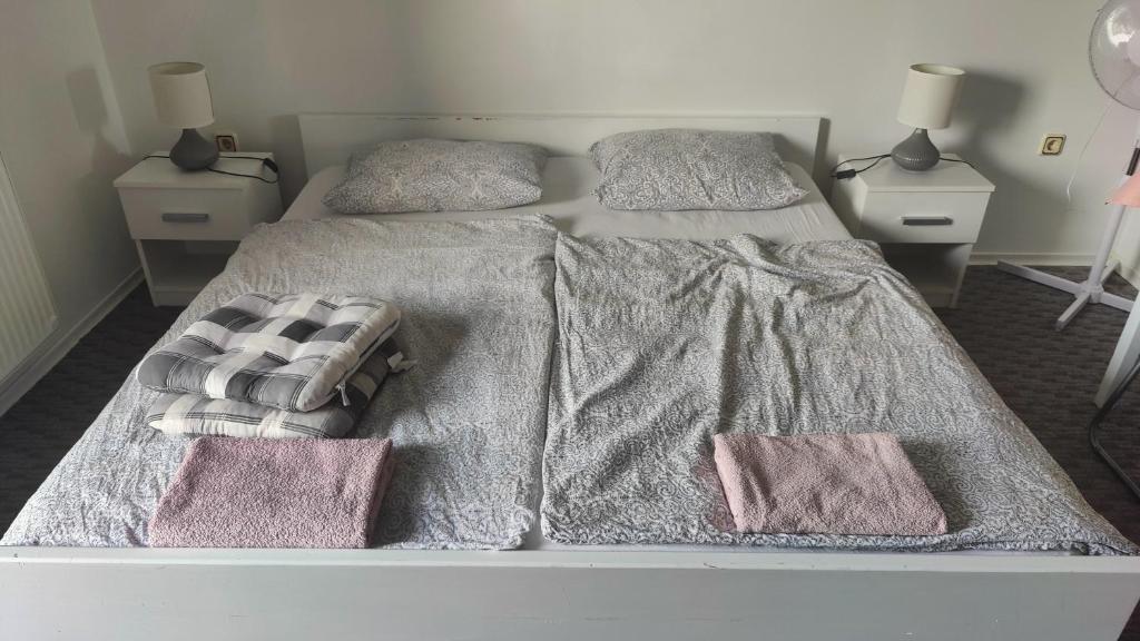 Postel nebo postele na pokoji v ubytování CELINKA rooms