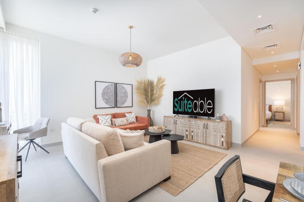 Uniquely Designed 2 bed apt in Dubai Creek Harbour by Suiteable Interiors