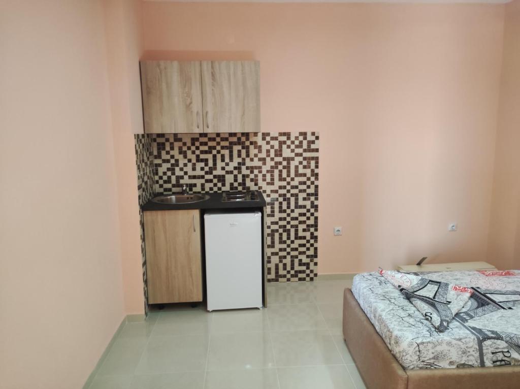 Krevet ili kreveti u jedinici u okviru objekta Grandino Mne rooms&apart