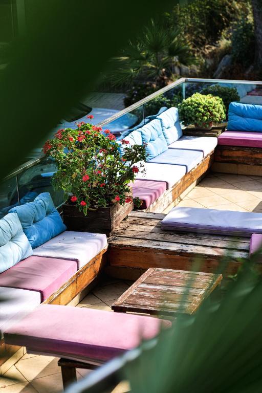 Posezení v ubytování Hotel Oasis