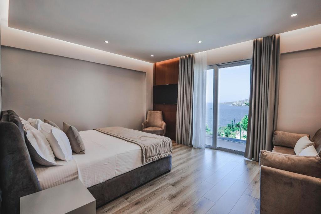 Posezení v ubytování Hotel Oasis
