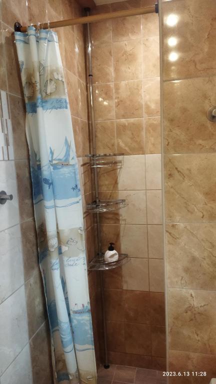 Koupelna v ubytování Apartmány pod Barunčinou školou