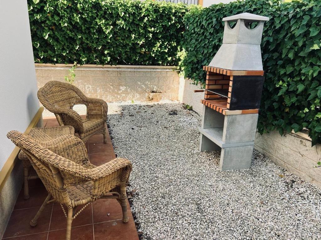 Patio alebo iná vonkajšia časť ubytovania Casa del Arquillo Rojales