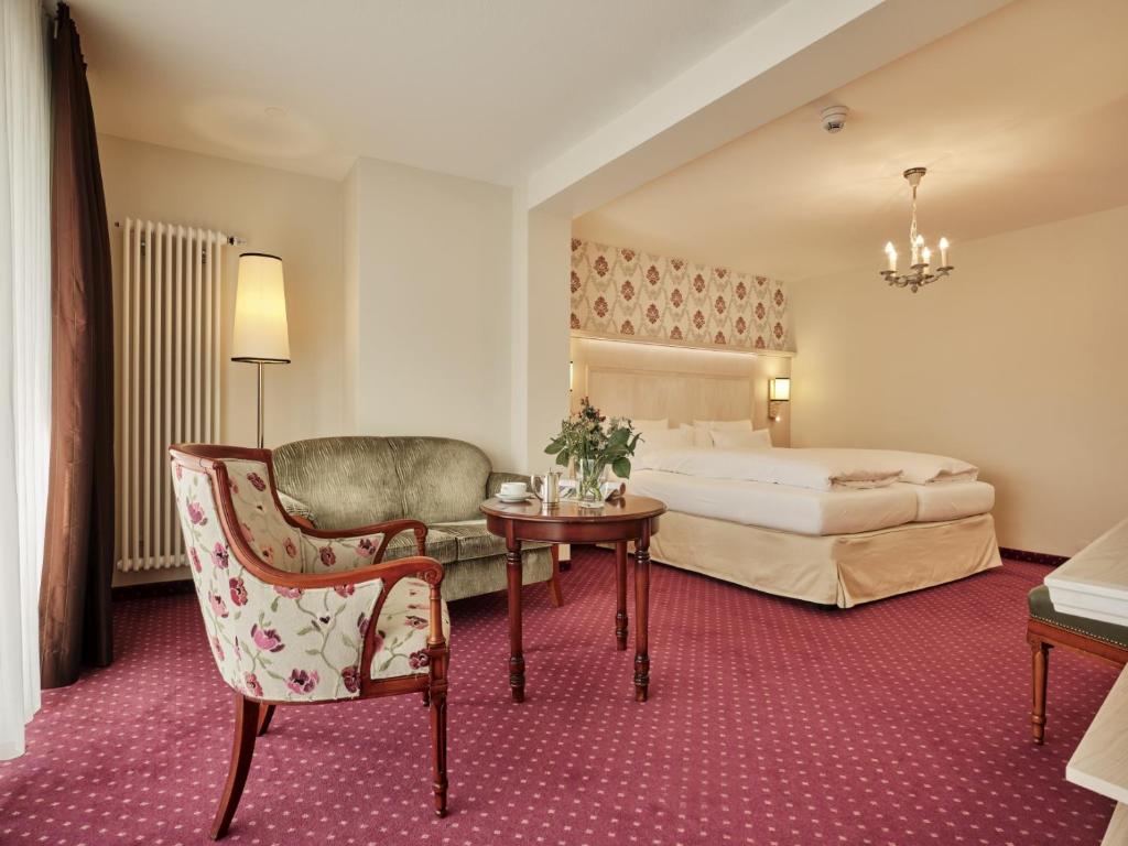 Posezení v ubytování Hotel Reppert