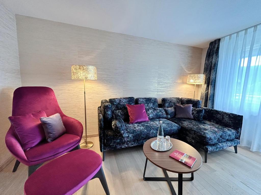 Posezení v ubytování Hotel Reppert