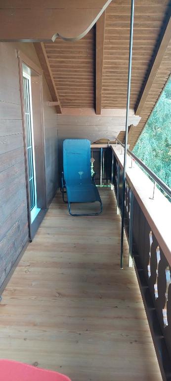 Balkón nebo terasa v ubytování Chalet Sunnmätteli