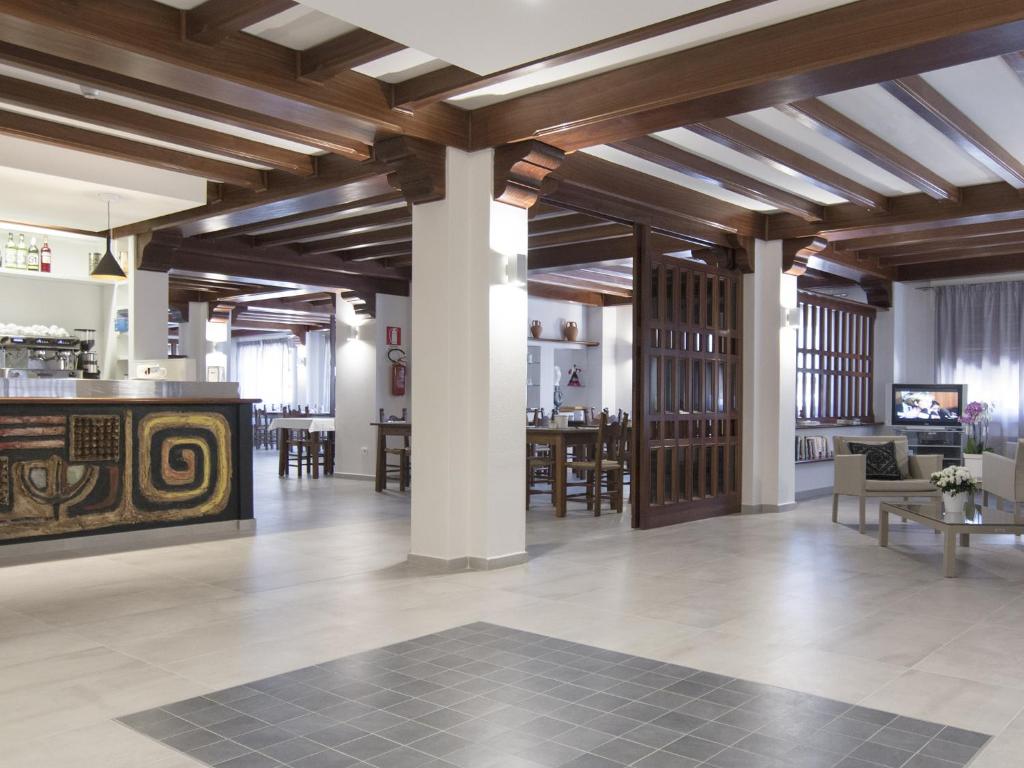 TV a/nebo společenská místnost v ubytování Hotel Nettuno
