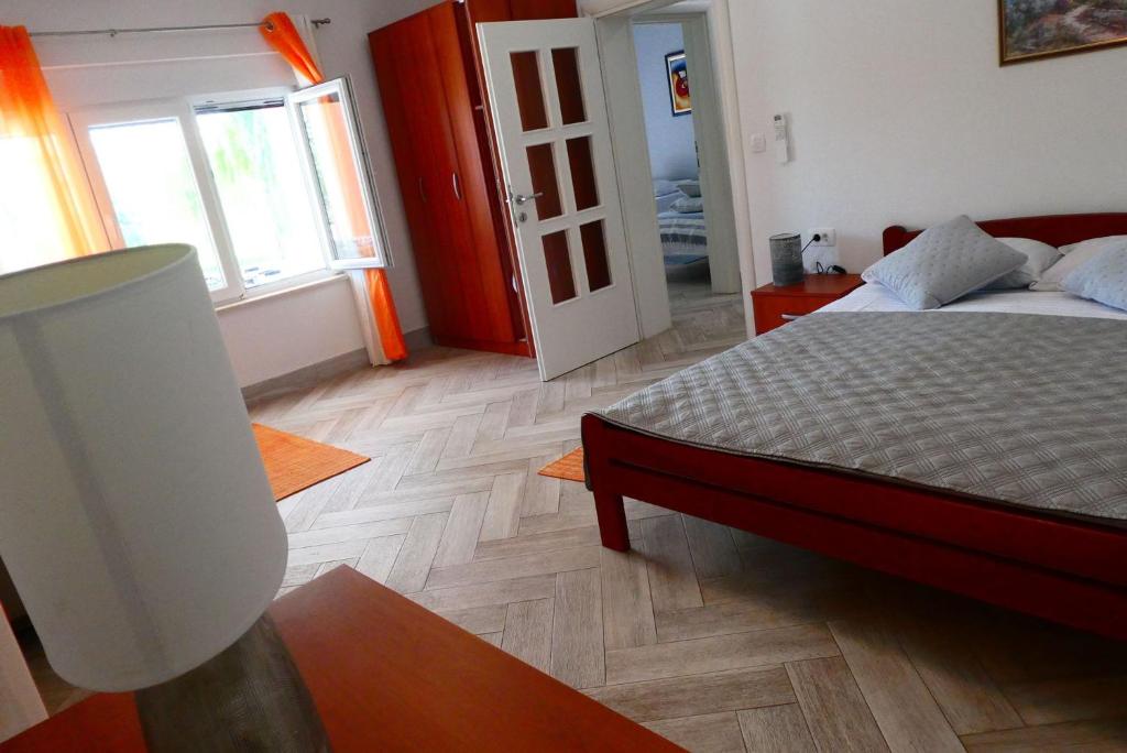 Postel nebo postele na pokoji v ubytování Villa Fabry
