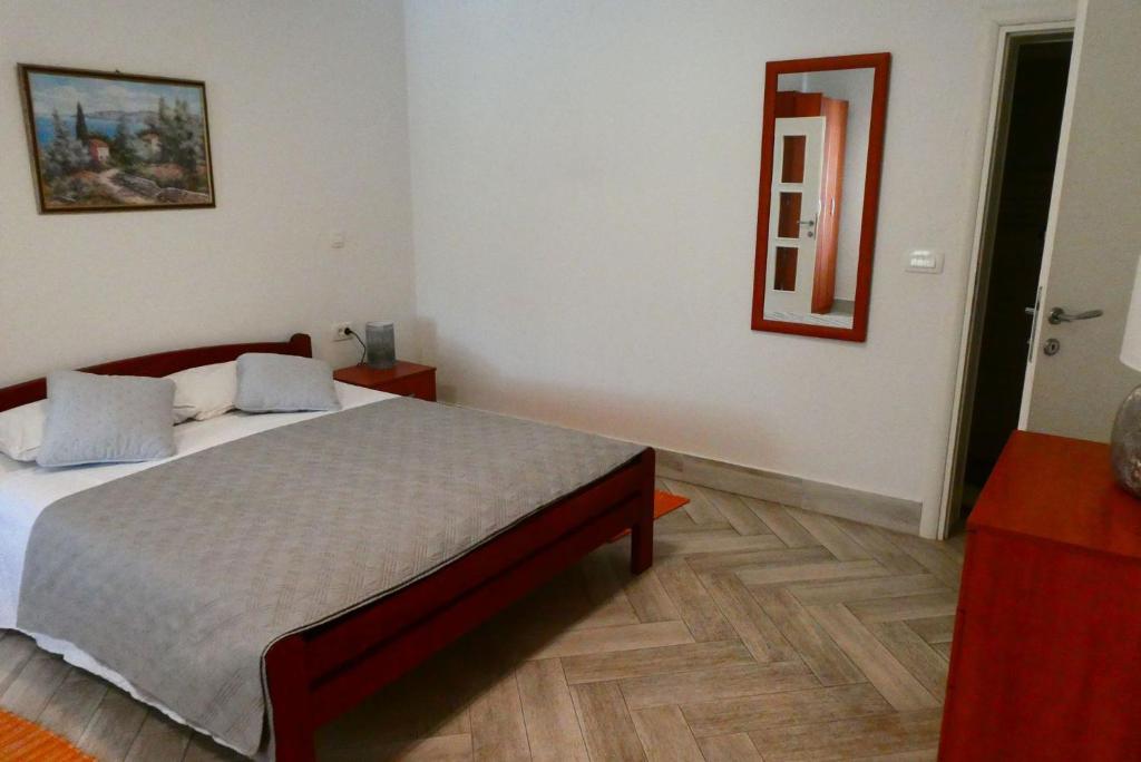 Postel nebo postele na pokoji v ubytování Villa Fabry
