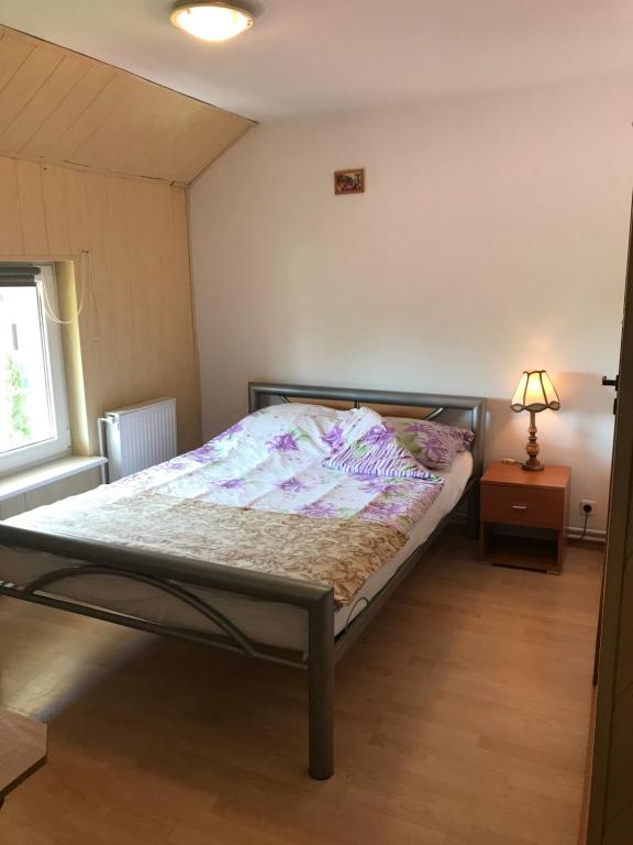 Postel nebo postele na pokoji v ubytování Dom Jana