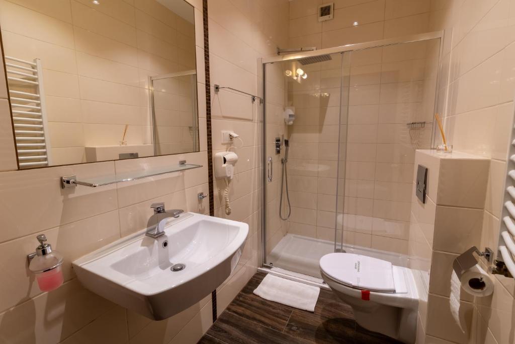 Kúpeľňa v ubytovaní Atlantic Aparthotel