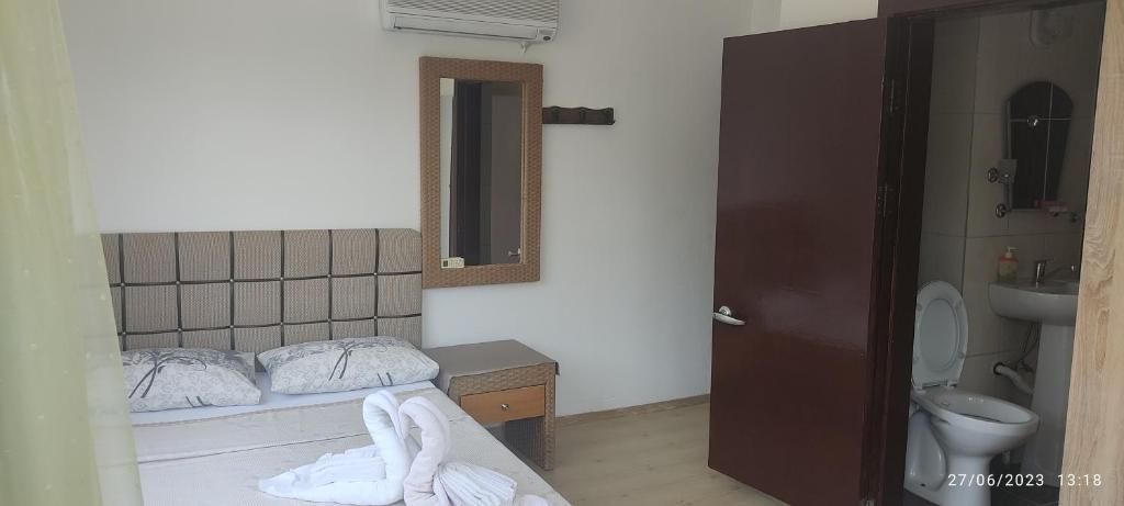 Koupelna v ubytování Teo Hotel&Pansion