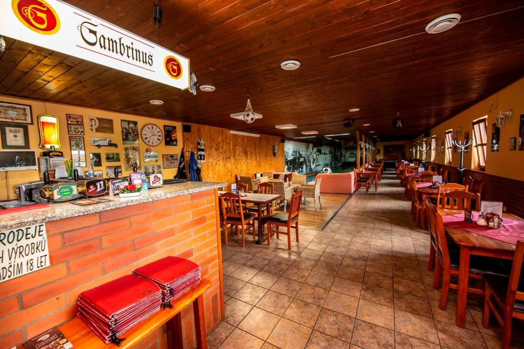 Restaurace v ubytování Penzion Myslivna