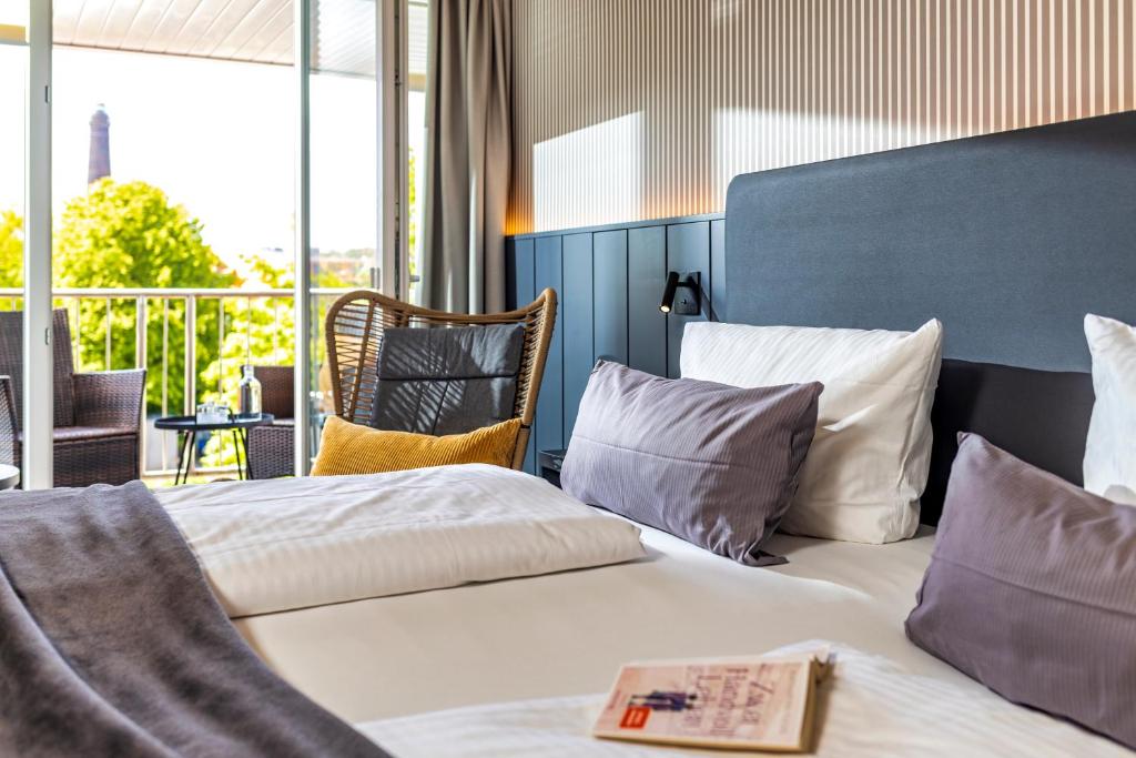 Posezení v ubytování Arthotel Bakker