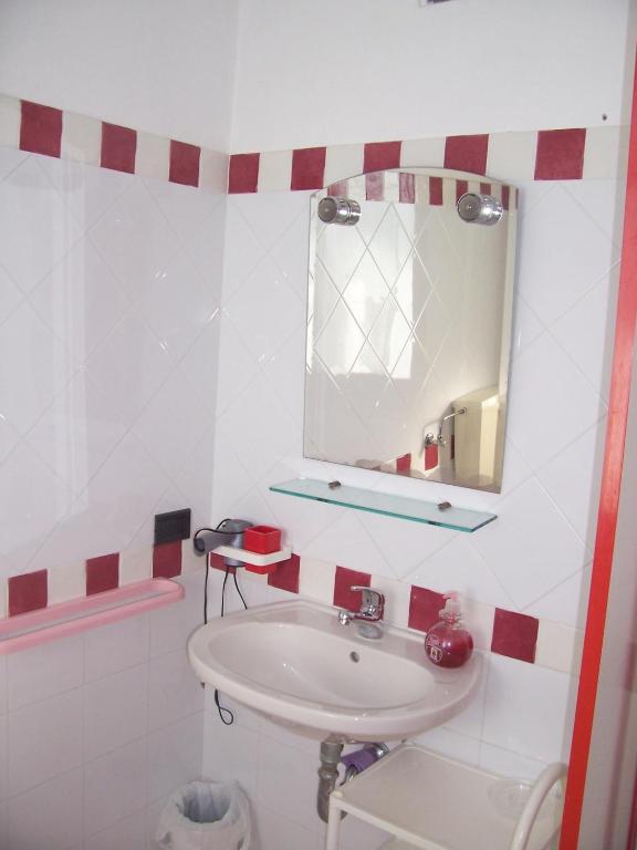 Koupelna v ubytování B&b Margherita