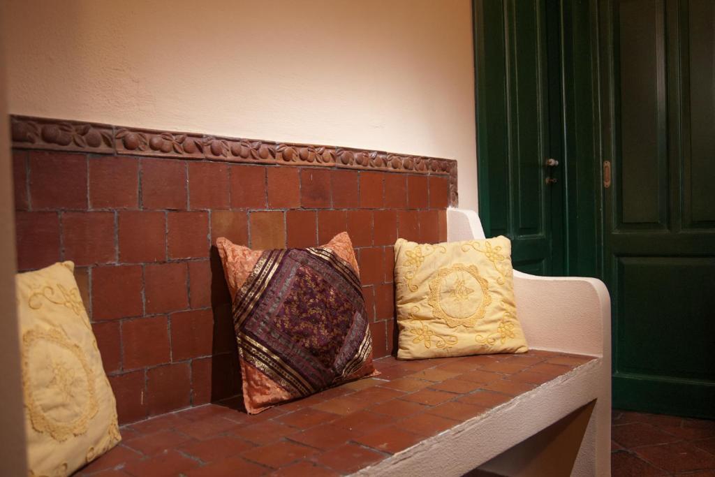 Posezení v ubytování B&B Casa Andrea