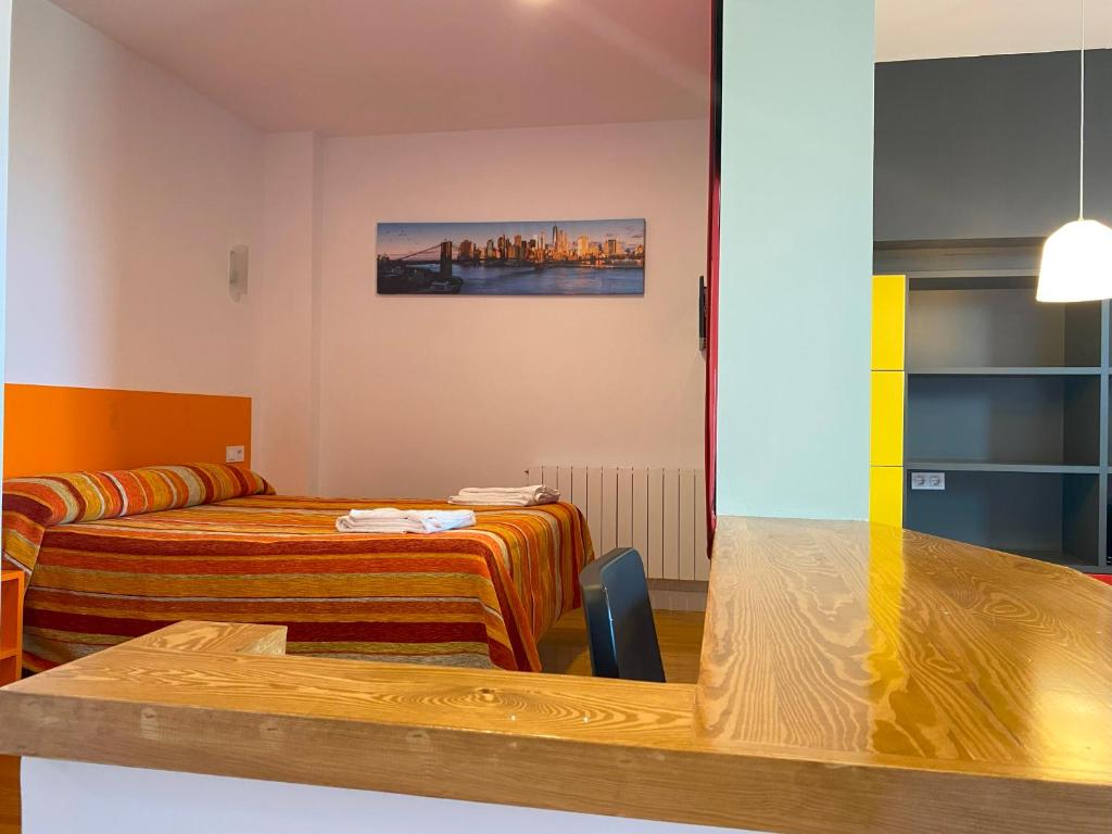 Posezení v ubytování Apartamentos Bahía de Boó