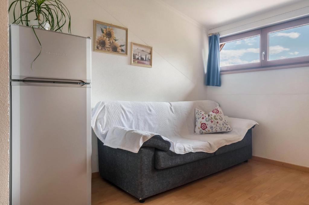 Posezení v ubytování Woehrmannhof Apt Birnblüte