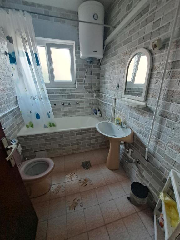 Koupelna v ubytování Apartment Gajic
