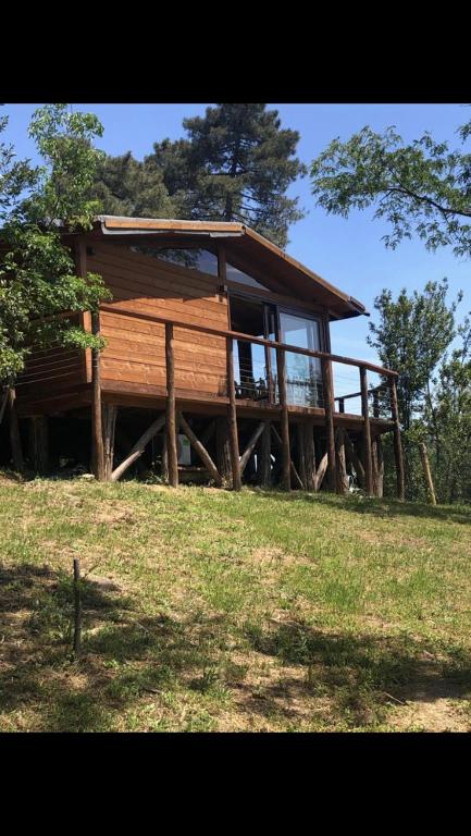Edificio in cui si trova il campeggio di lusso