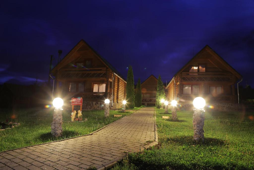 Zahrada ubytování Tourist complex Karina