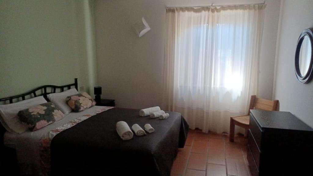 Postel nebo postele na pokoji v ubytování Agriturismo Canonici