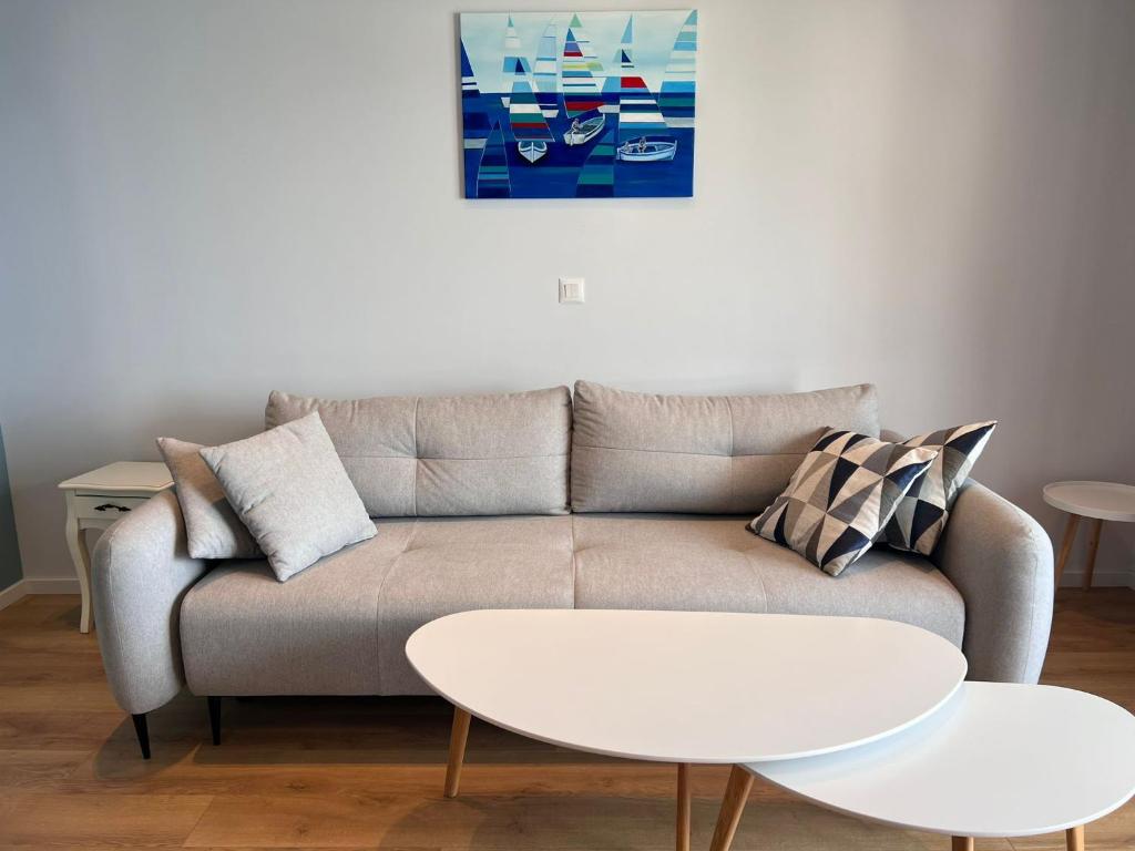 Posedenie v ubytovaní Beachfront Comfort Apartments SINAJKO