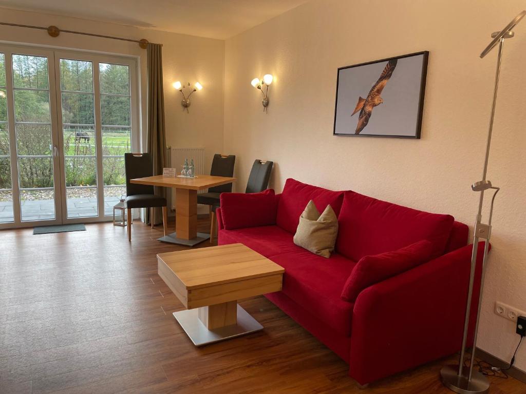 Posezení v ubytování Hotel TraumzeitHof